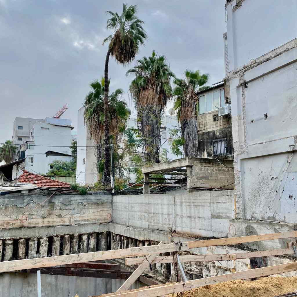 סלומון 20, נווה שאנן, תל אביב-יפו. חפירה
