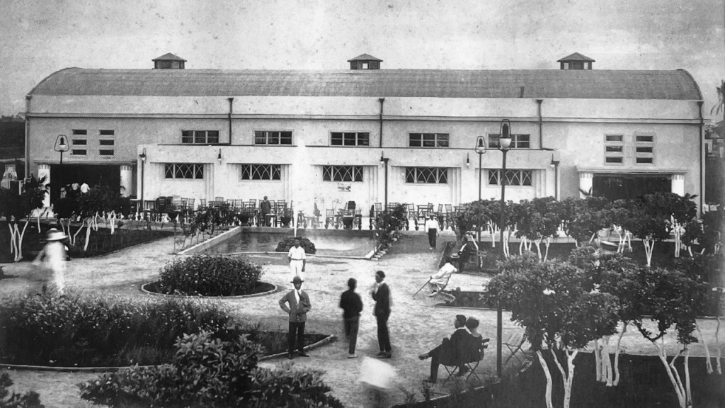 הביתן הראשי ביריד המזרח הקרוב 1925