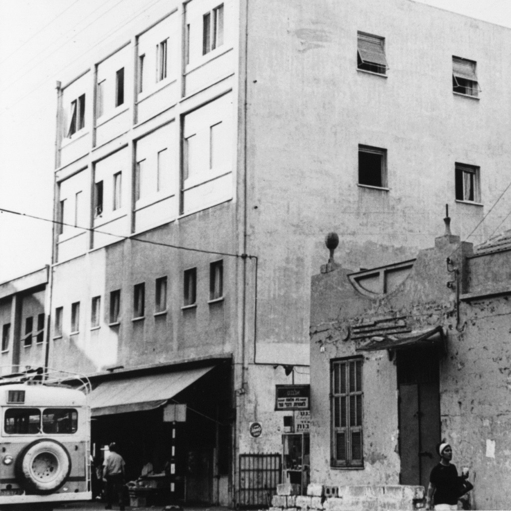 ״בית אגד הישן״ ברחוב רשי״ף 3, שכונת נווה שאנן, תל אביב-יפו